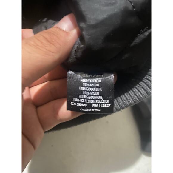 Crooks and Castles All Black Medusa Varsity Bomber Jacket Size Large - Picture 7 of 7